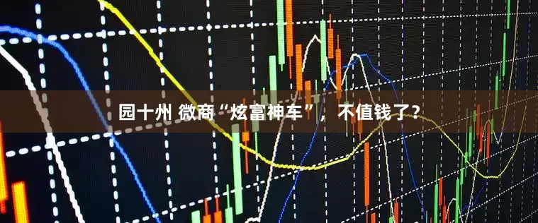 园十州 微商“炫富神车”，不值钱了？