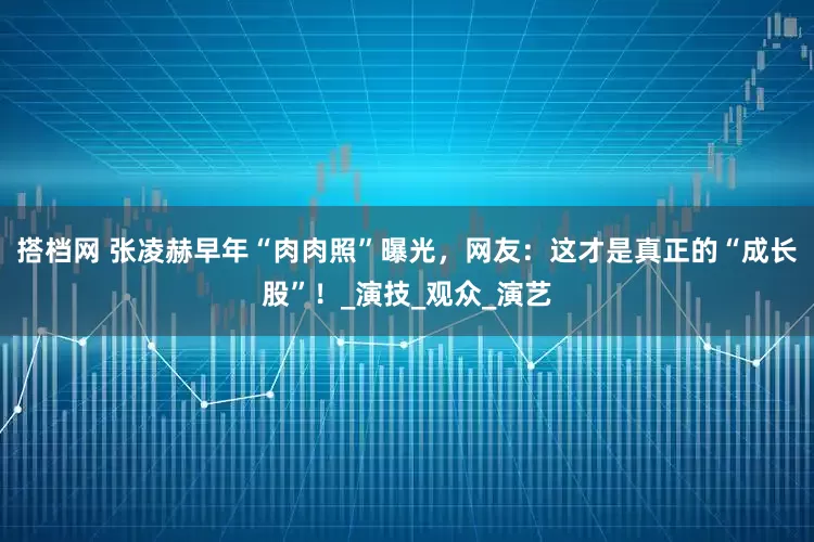 搭档网 张凌赫早年“肉肉照”曝光，网友：这才是真正的“成长股”！_演技_观众_演艺