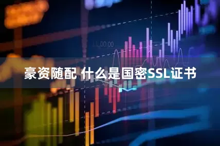 豪资随配 什么是国密SSL证书